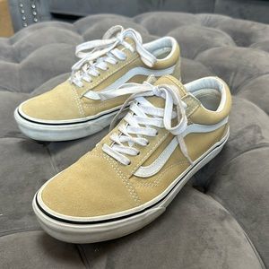 VANS Old Skool Color Theory Honey Sneakers Women Shoes Suede Canvas VN0007VTBLP